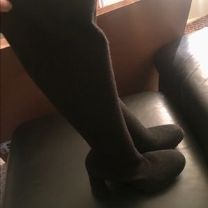 Cashmere designer boots